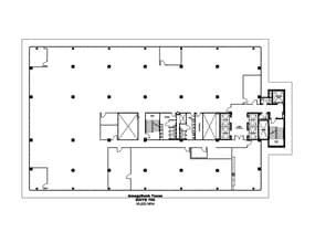 1801 Main St, Houston, TX à louer Plan d’étage– Image 1 sur 1