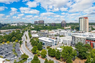 121 Perimeter Ctr W, Atlanta, GA - VUE AÉRIENNE  vue de carte - Image1