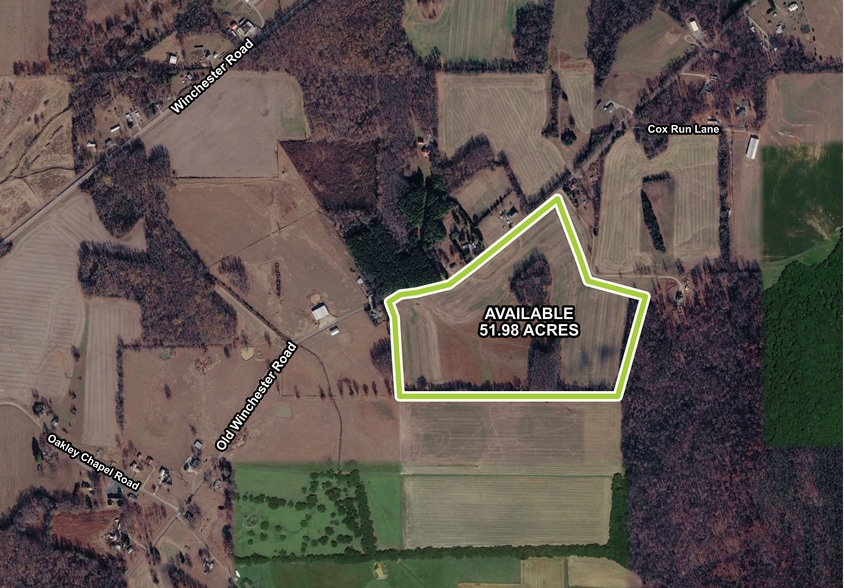 Old Winchester Road near Cox Run Lane, New Market, AL à vendre - Photo principale – Image 1 sur 1