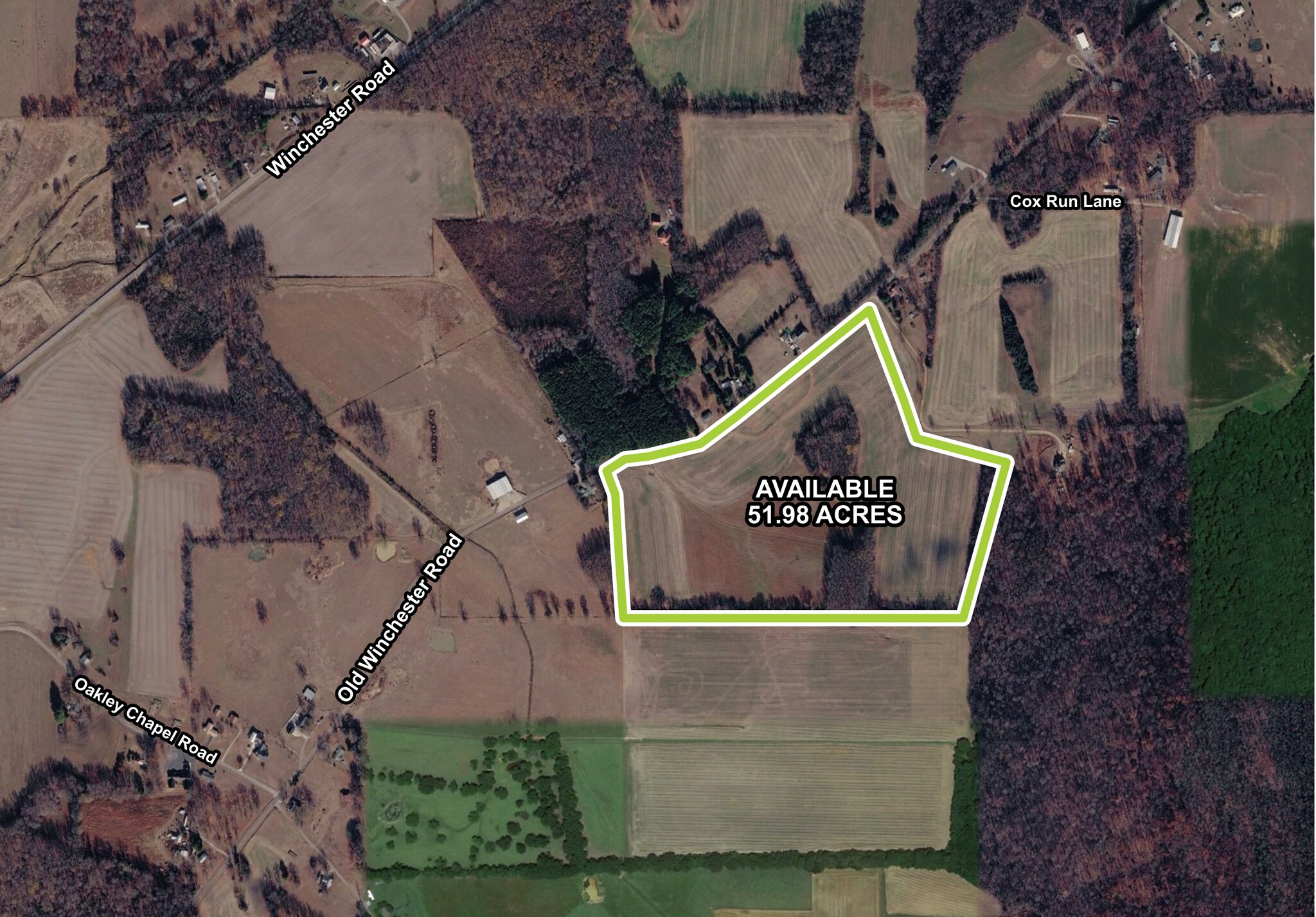 Old Winchester Road near Cox Run Lane, New Market, AL à vendre Photo principale– Image 1 sur 2