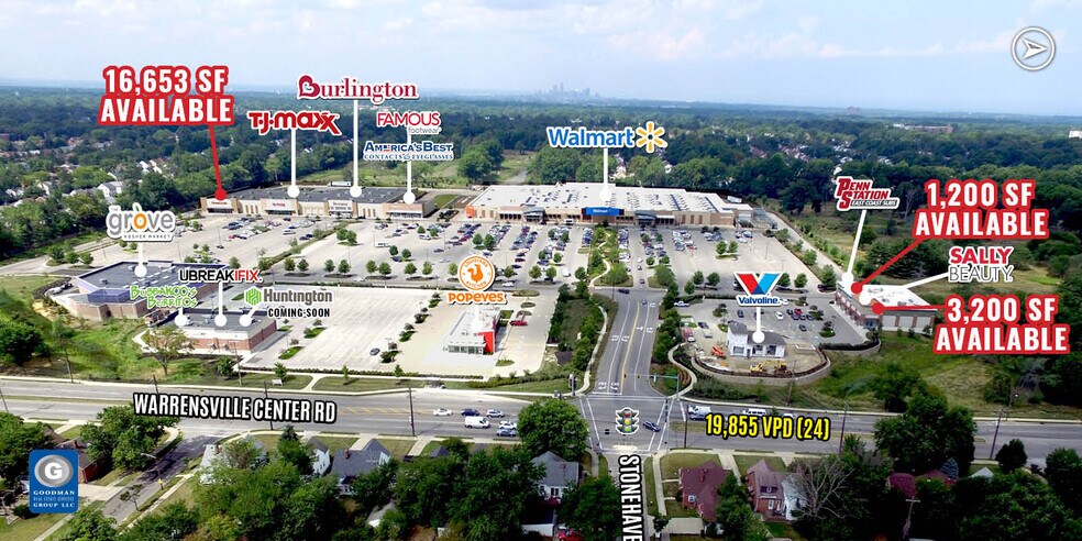 1868 Warrensville Center Rd, South Euclid, OH à louer - Photo de l’immeuble – Image 1 sur 11
