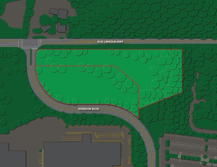 Intersection of Old Lincoln Hwy & Horizon Blvd, Bensalem, PA à vendre - Photo de l’immeuble – Image 3 sur 4