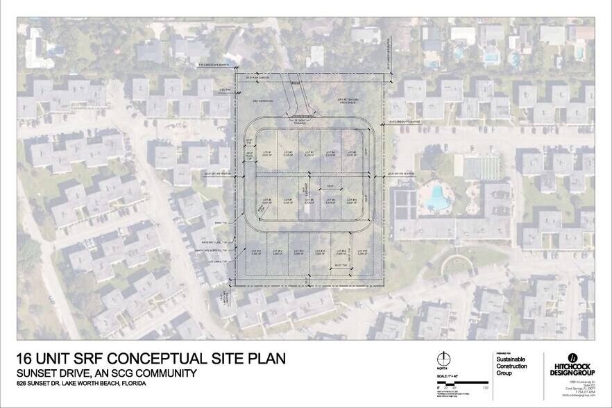 826 Sunset Dr, Lake Worth, FL à vendre - Plan de site – Image 2 sur 6