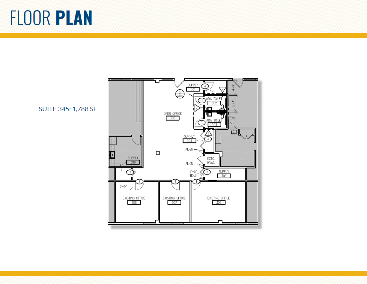 7801 York Rd, Towson, MD à louer Plan d’étage– Image 1 sur 1