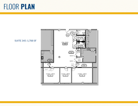 7801 York Rd, Towson, MD à louer Plan d’étage– Image 1 sur 1