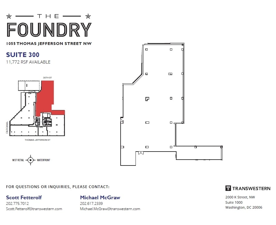 1055 Thomas Jefferson St NW, Washington, DC à louer Photo intérieure– Image 1 sur 4