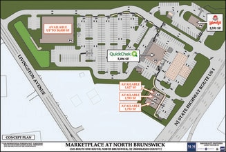 1505 US Highway 1, North Brunswick, NJ à louer Plan de site– Image 1 sur 1