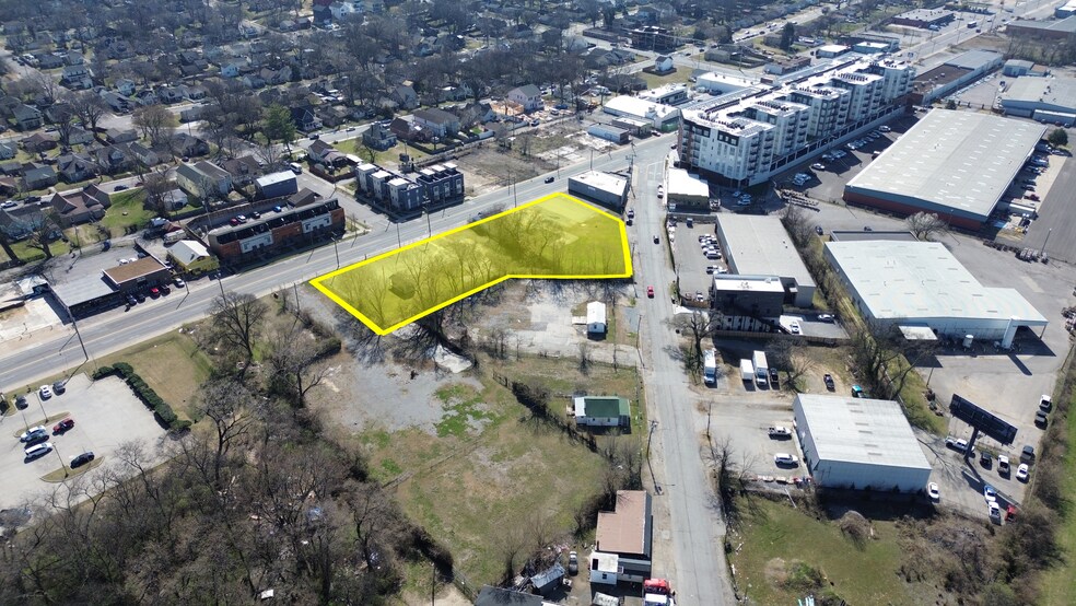1014 Dickerson Pike, Nashville, TN à vendre - Aérien – Image 2 sur 3