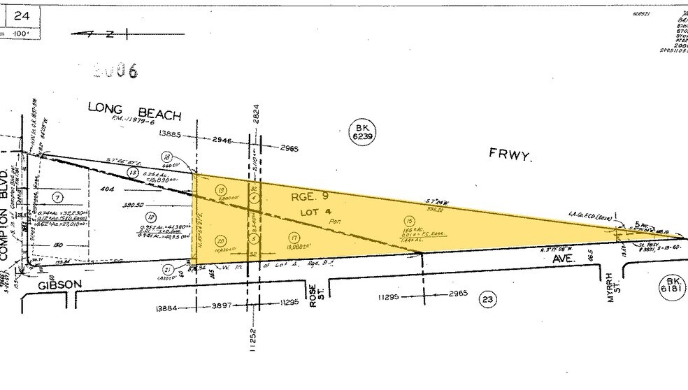 15120 S Gibson Ave, Compton, CA à vendre - Plan cadastral – Image 2 sur 3