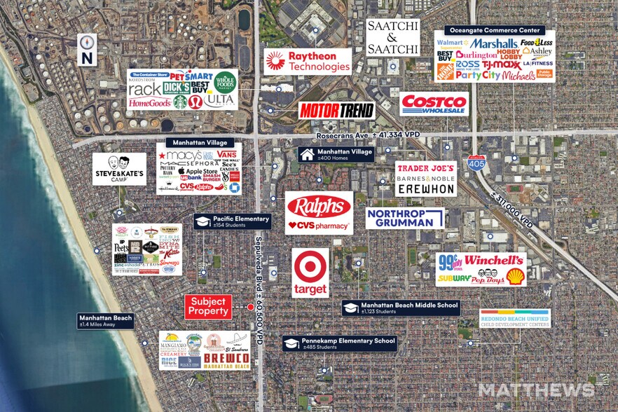 901-913 N Sepulveda Blvd, Manhattan Beach, CA à louer - Photo de l’immeuble – Image 3 sur 3