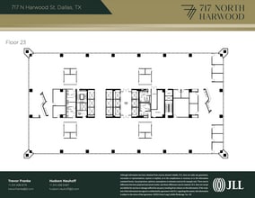 717 N Harwood St, Dallas, TX à louer Plan d’étage– Image 1 sur 1