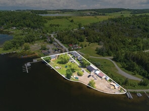 250 Dunette Landing Rd, Alnwick/Haldimand, ON - Vue aérienne vue de carte - Image1