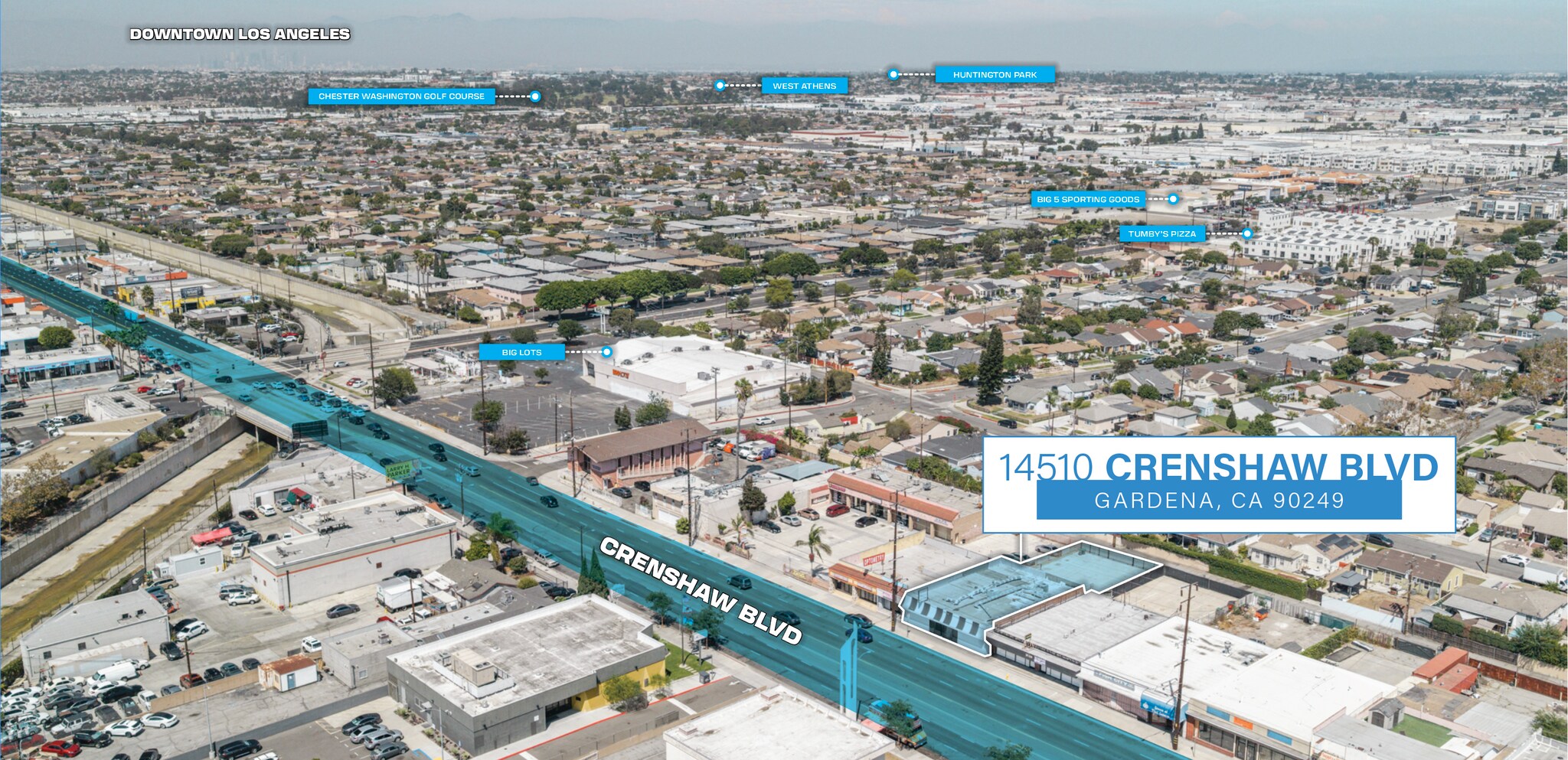 14510 Crenshaw Blvd, Gardena, CA à vendre Photo de l’immeuble– Image 1 sur 13