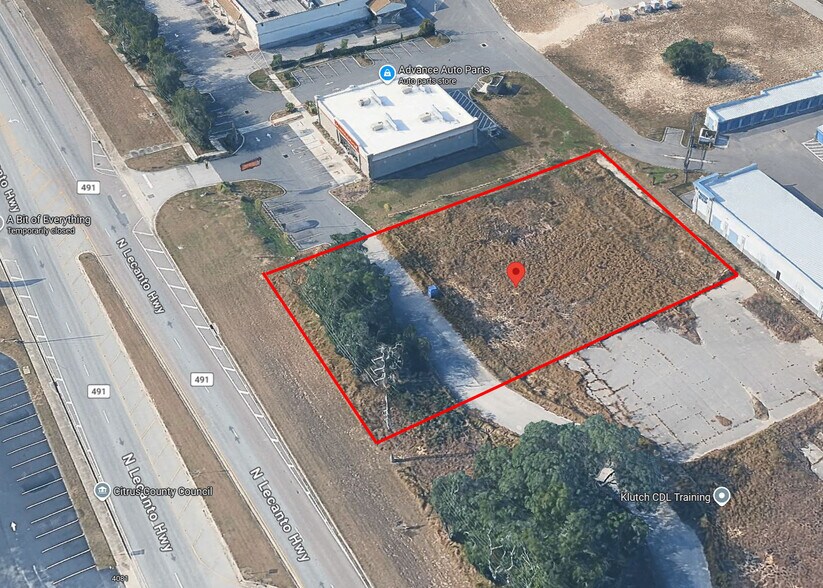 4086 Lecanto Hwy, Beverly Hills, FL à vendre - Aérien – Image 2 sur 3