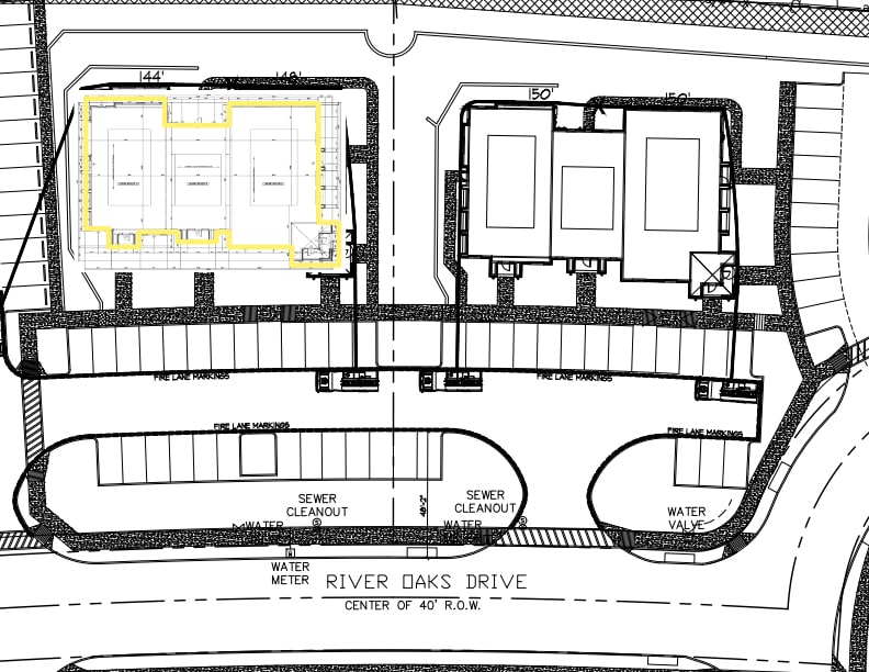 104 River Oaks Dr, Southlake, TX à louer Plan de site– Image 1 sur 1