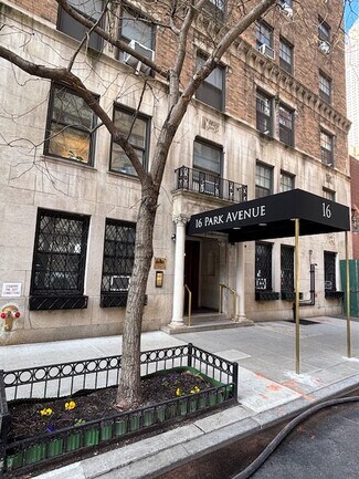 Plus de détails pour 16 Park Ave, New York, NY - Bureau/Médical à louer
