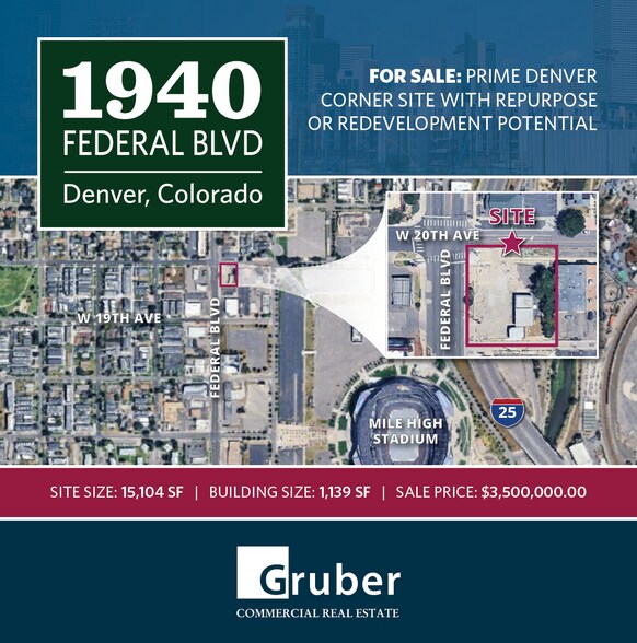 1940 Federal Blvd, Denver, CO à vendre - Photo de l’immeuble – Image 1 sur 15