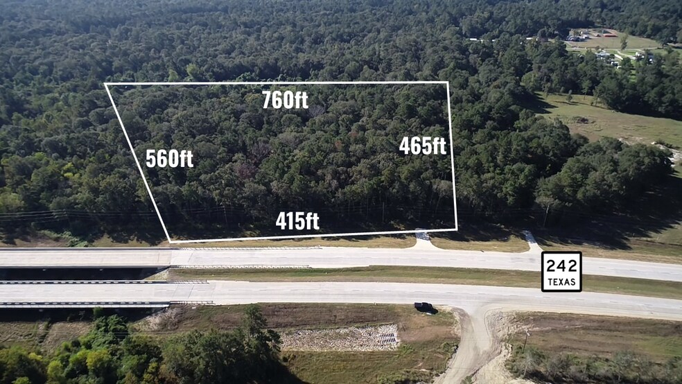 17526 Texas 242, Conroe, TX à vendre - Aérien – Image 3 sur 4
