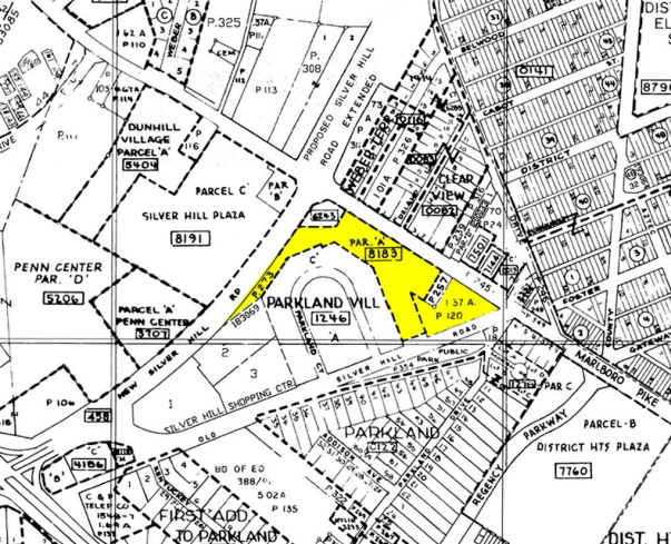 6013 Marlboro Pike, District Heights, MD à louer - Plan cadastral – Image 2 sur 2