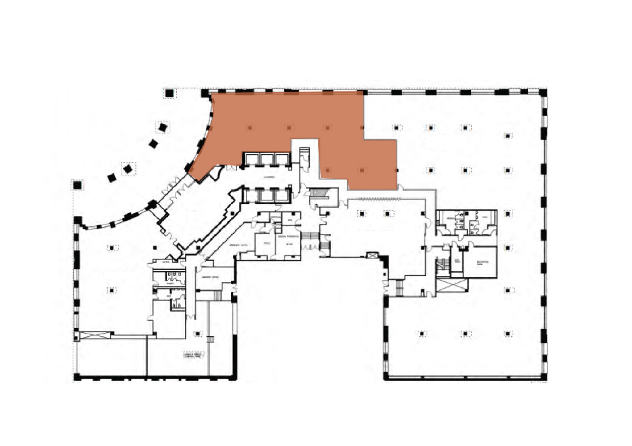 2300 N St NW, Washington, DC à louer Plan d’étage– Image 1 sur 1