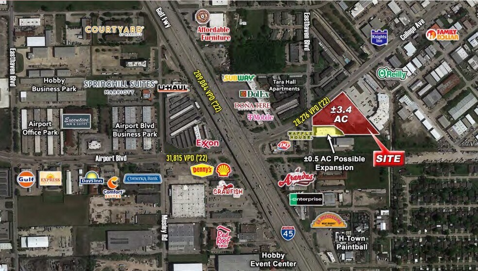 1530 College Ave, South Houston, TX à louer - Photo de l’immeuble – Image 1 sur 2