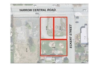 Plus de détails pour 42186-42192 Yarrow Central Rd, Chilliwack, BC - Terrain à vendre