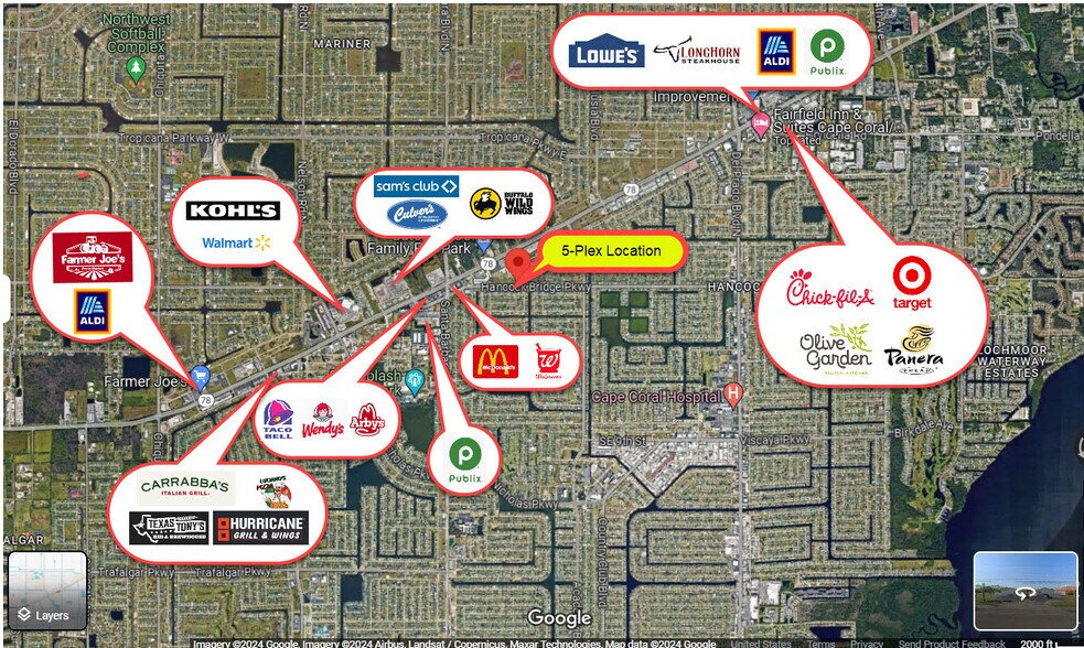 403 Hancock Bridge Pkwy, Cape Coral, FL à vendre - Photo de l’immeuble – Image 2 sur 30