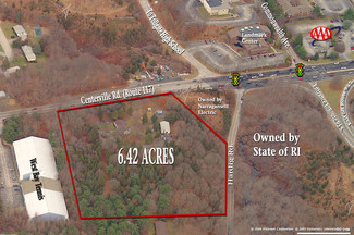 Plus de détails pour 600 Centerville Rd, Warwick, RI - Terrain à louer