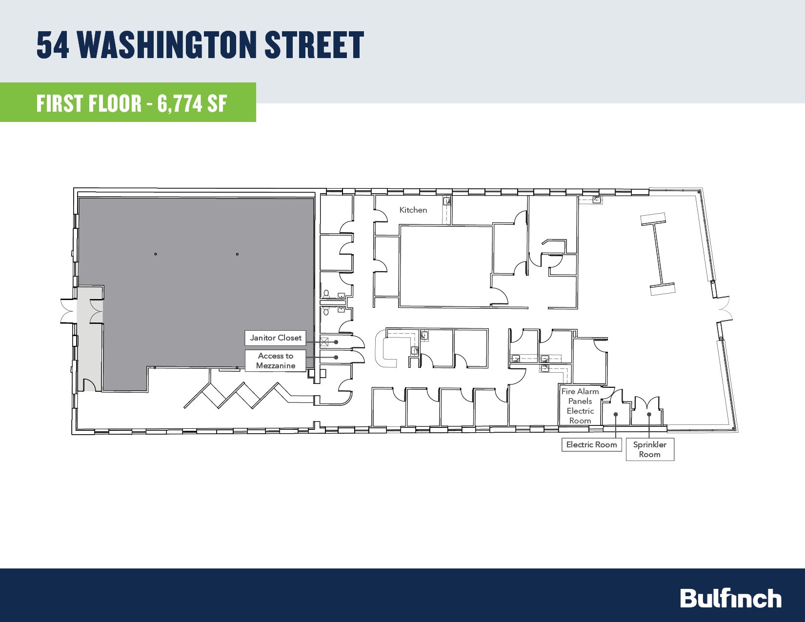 54 Washington St, Wellesley, MA à louer Plan d’étage– Image 1 sur 1