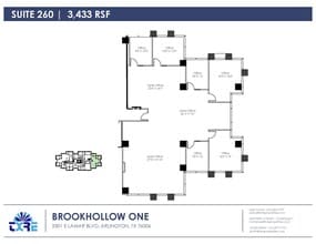 2301 E Lamar Blvd, Arlington, TX à louer Plan d’étage– Image 1 sur 1