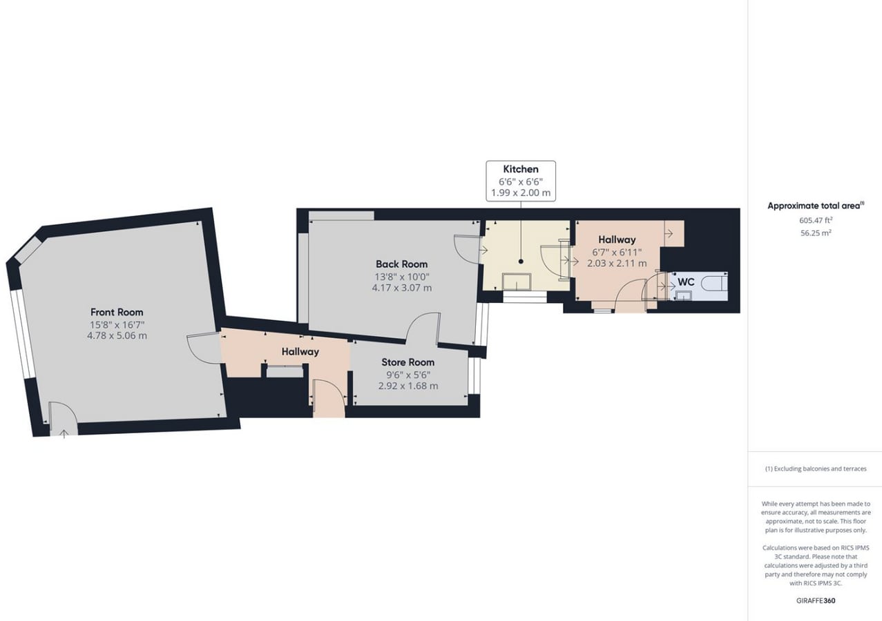 67 High St, Bewdley, WOR DY12 2DJ - Lot Ground - - Plan d’étage - Image 1 of 10