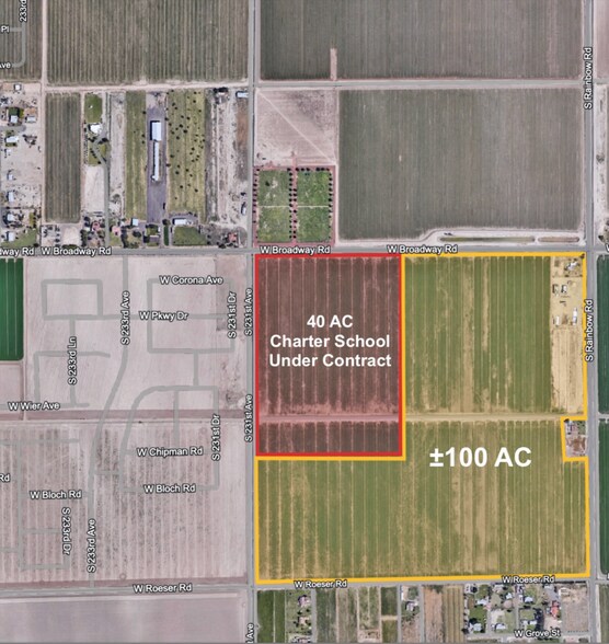 SW Broadway Rd & Rainbow Rd, Buckeye, AZ à vendre - Photo de l’immeuble – Image 2 sur 4