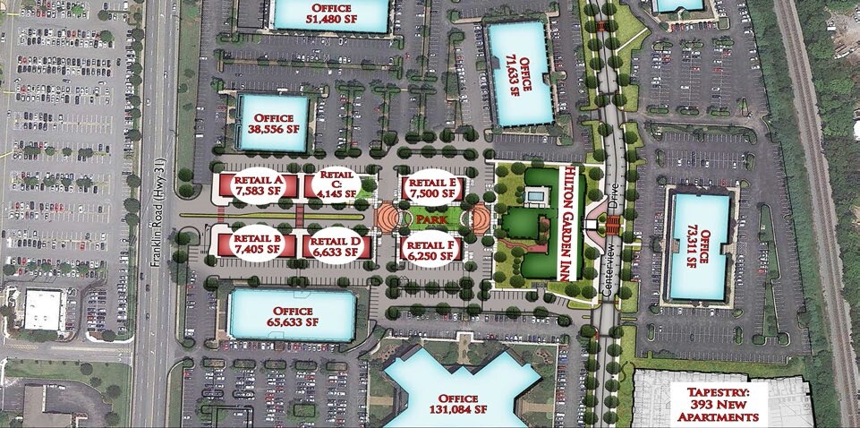 7011 Executive Center Dr, Brentwood, TN à louer - Photo de l’immeuble – Image 2 sur 7