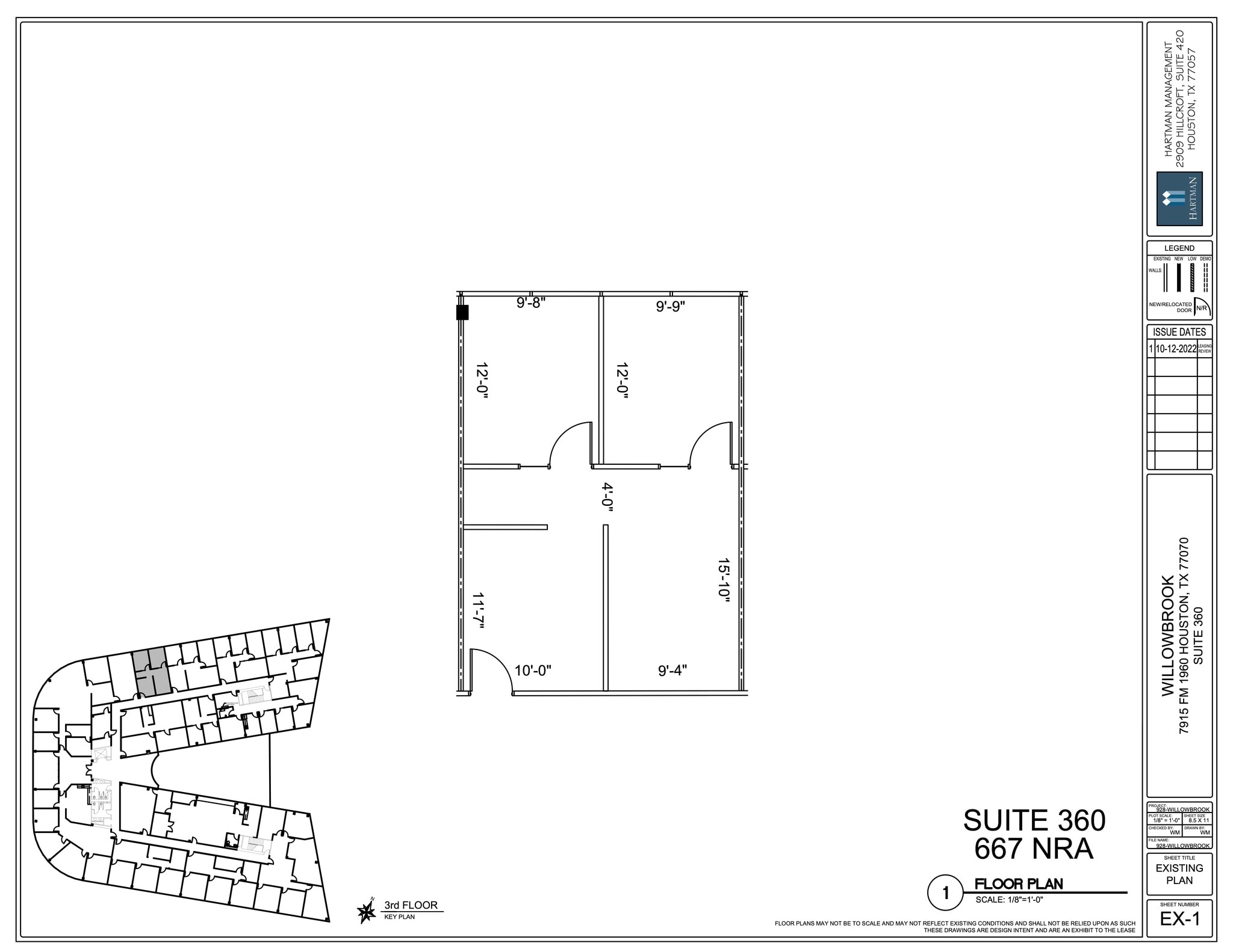 7915 FM-1960 W, Houston, TX à louer Plan de site– Image 1 sur 1