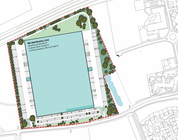 5 Blyton Close, Newark à vendre - Plan de site – Image 2 sur 2