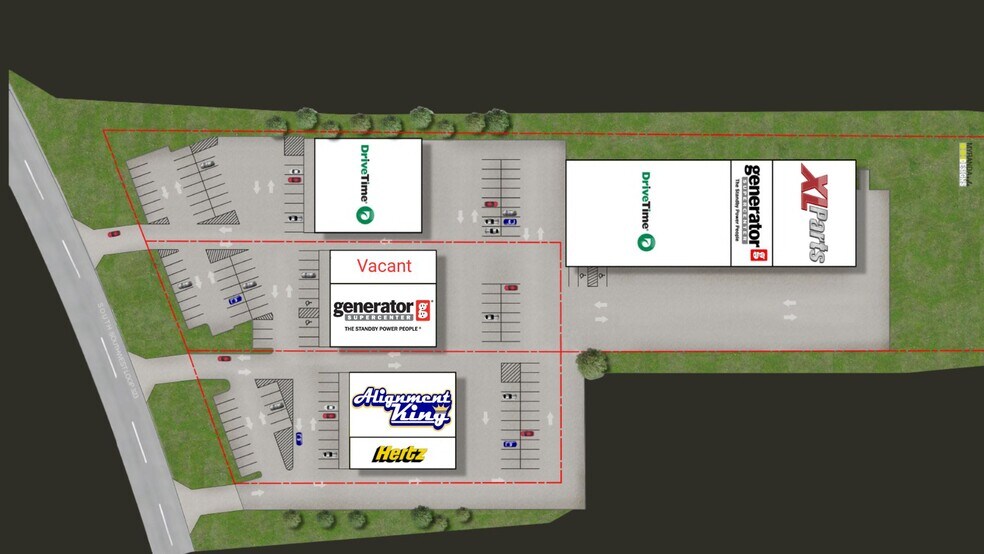 Pinnacle Plaza portefeuille de 4 biens à vendre sur LoopNet.fr - Plan de site – Image 2 sur 14