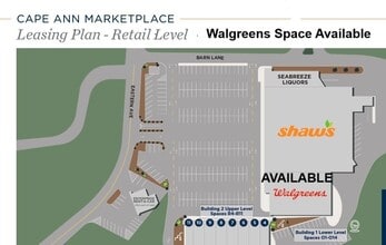 127 Eastern Ave, Gloucester, MA à louer Plan d’étage– Image 1 sur 1