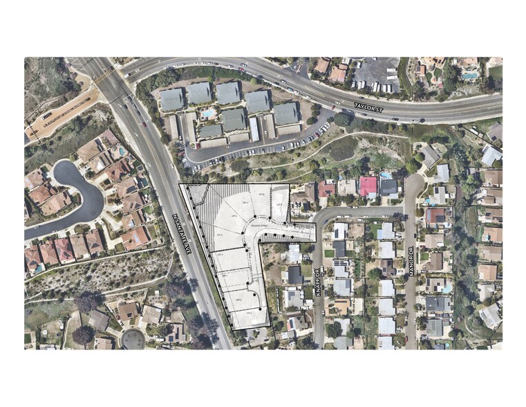 1790 Knapp Dr, Vista, CA à vendre - Plan de site – Image 2 sur 3