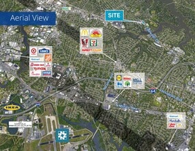 5421 Tidewater Dr, Norfolk, VA - Vue aérienne vue de carte