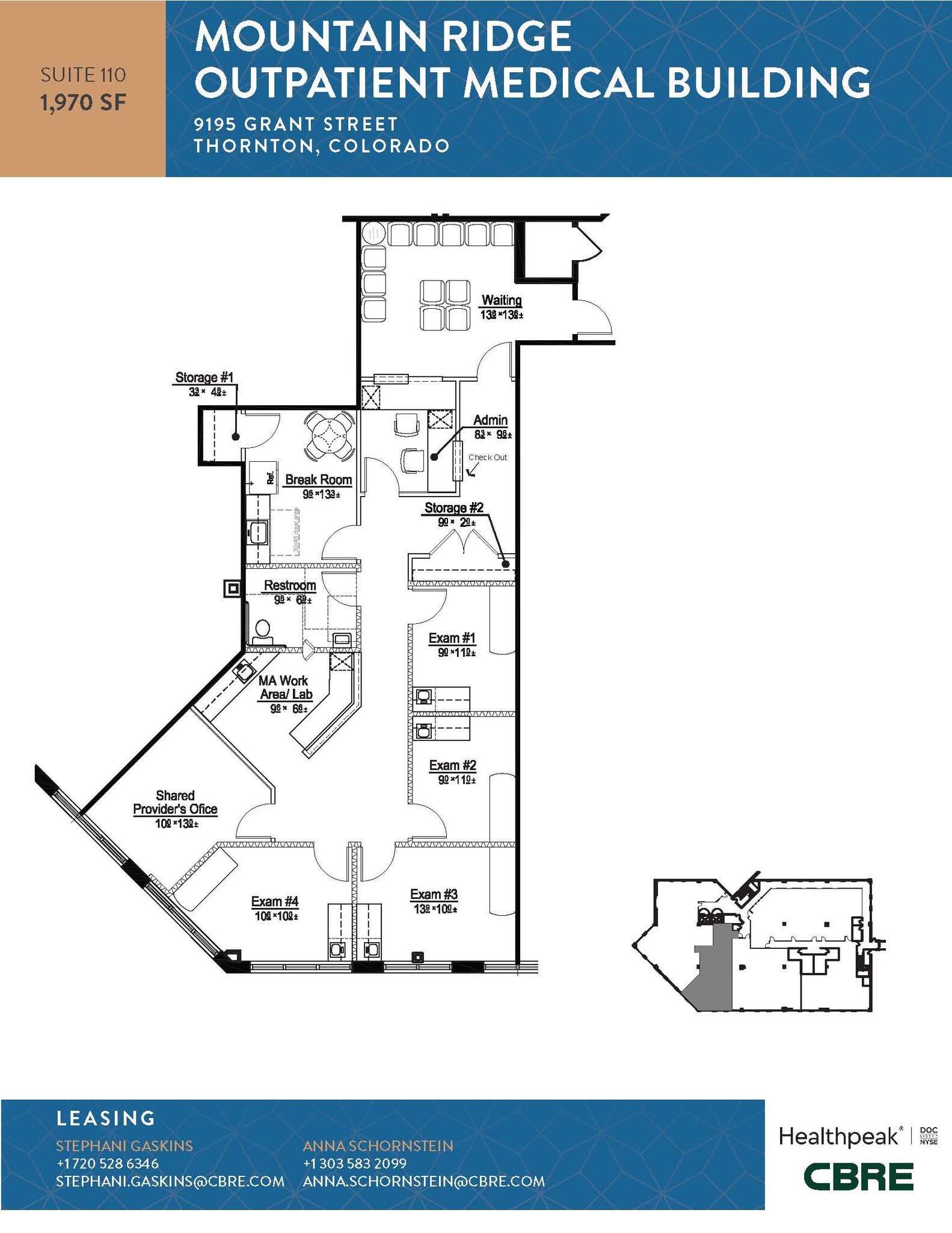 9195 Grant St, Thornton, CO à louer Plan d’étage– Image 1 sur 1