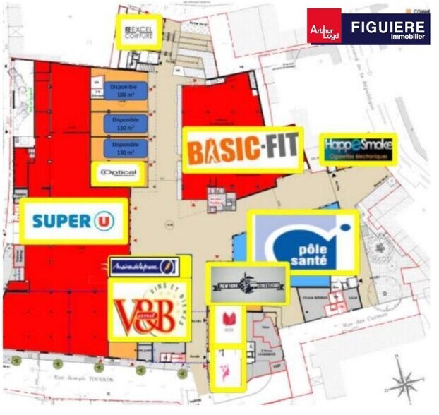 Local commercial dans Istres à louer - Plan d’étage – Image 2 sur 5