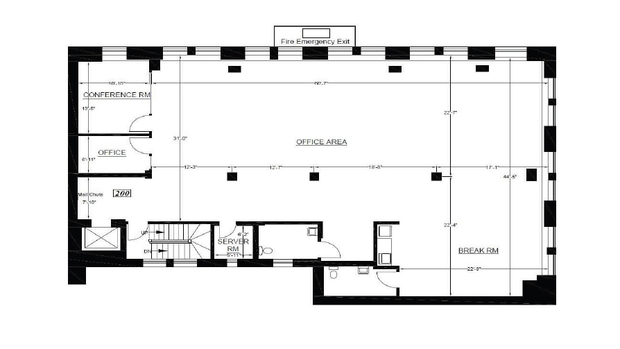 111 Ellis St, San Francisco, CA à louer - Plan d’étage – Image 2 sur 18
