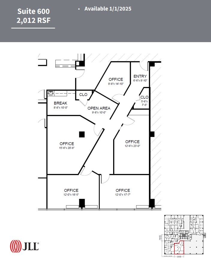 6000 Executive Blvd, North Bethesda, MD à louer Plan d’étage– Image 1 sur 1