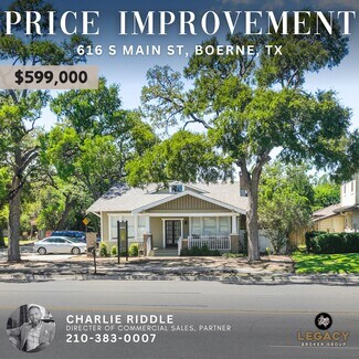 Plus de détails pour 616 N Main St, Boerne, TX - Bureau à vendre