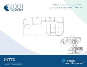 2001 Timberloch Pl, The Woodlands, TX à louer Plan d’étage– Image 1 sur 2