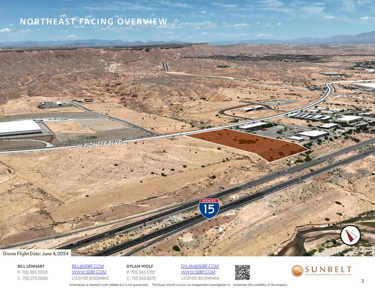 W Pioneer Blvd & Isaac Newton Dr, Mesquite, NV à vendre - Photo de l’immeuble – Image 3 sur 4
