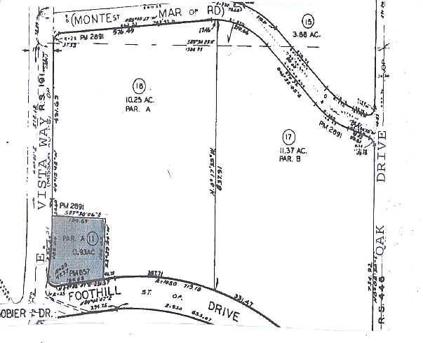 1211 E Vista Way, Vista, CA à louer - Plan cadastral – Image 2 sur 8