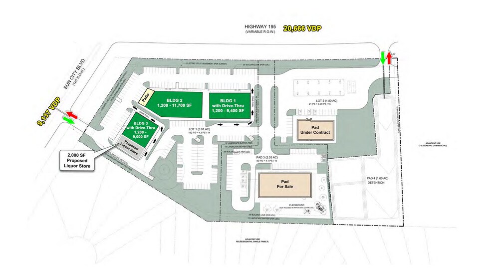 TX-195 & Sun City Blvd, Georgetown, TX à louer - Photo de l’immeuble – Image 2 sur 13