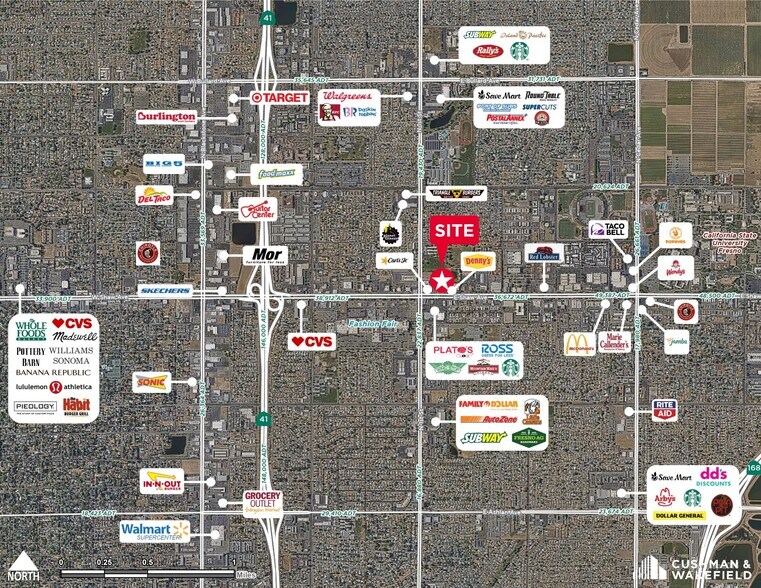 1066 E Shaw Ave, Fresno, CA à vendre - Photo de l’immeuble – Image 2 sur 3
