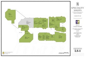 6401 Carnegie Blvd, Charlotte, NC à louer Plan de site– Image 1 sur 1